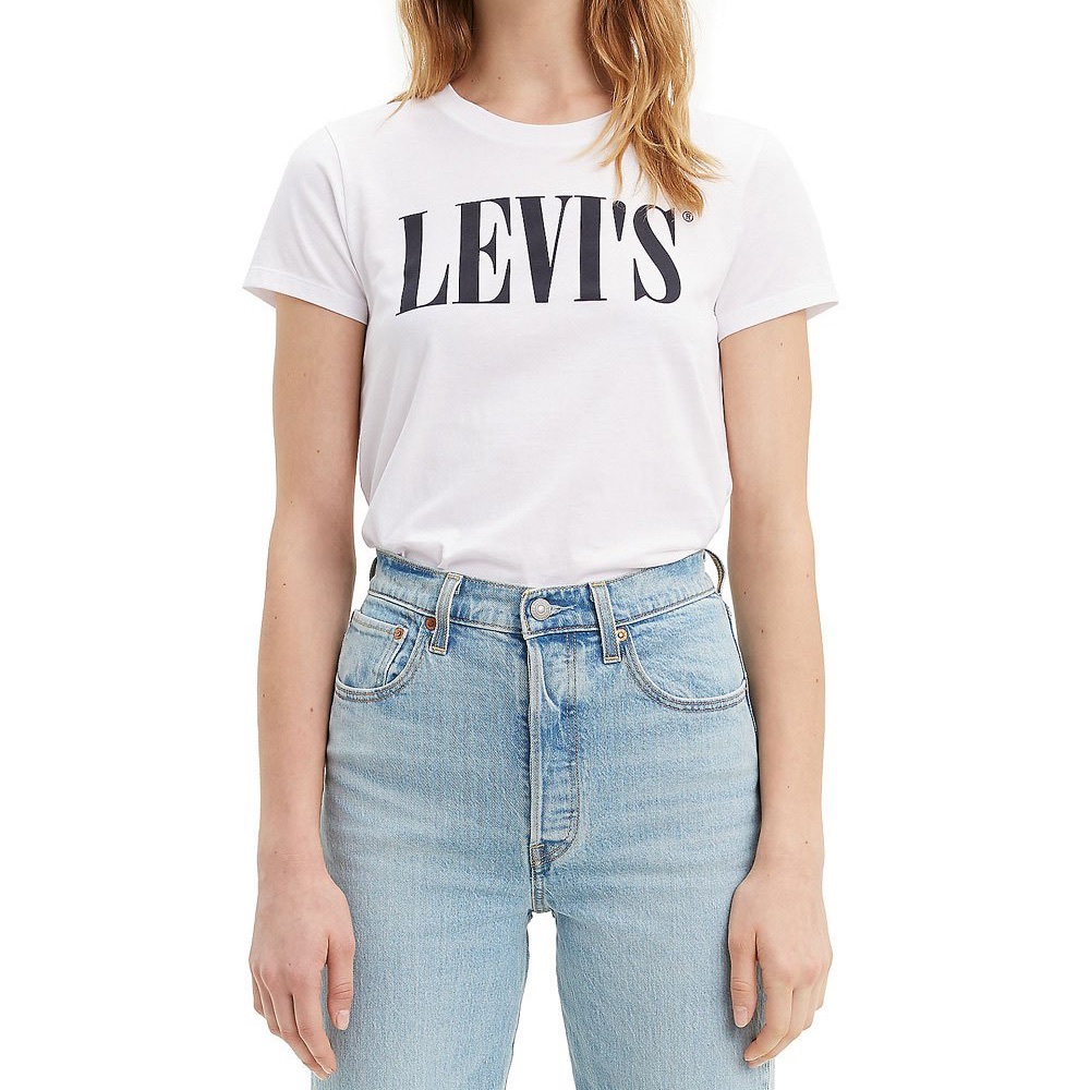 Levi's Perfect Serif Logo Short Sleeve TShirt L